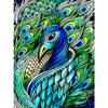 Полный 5D Diy Алмазная картина Мультфильм Павлин Мозаика Вышивка Крестом Домашний Декор Ручной Подарок