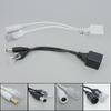 Белый, черный POE пассивный Power RJ45 DC Over Ethernet Кабель-адаптер POE Splitter Модуль питания инжектора 12-48 В для IP CCTV Camea