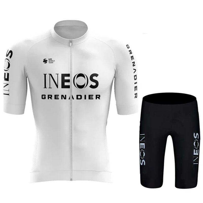 Summer Cycling Jersey 2026 INEOS Team Bike Jersey Maillot Shorts Set Men Women Ropa Ciclismo Quick Dry Riding Tshirt Clothing
