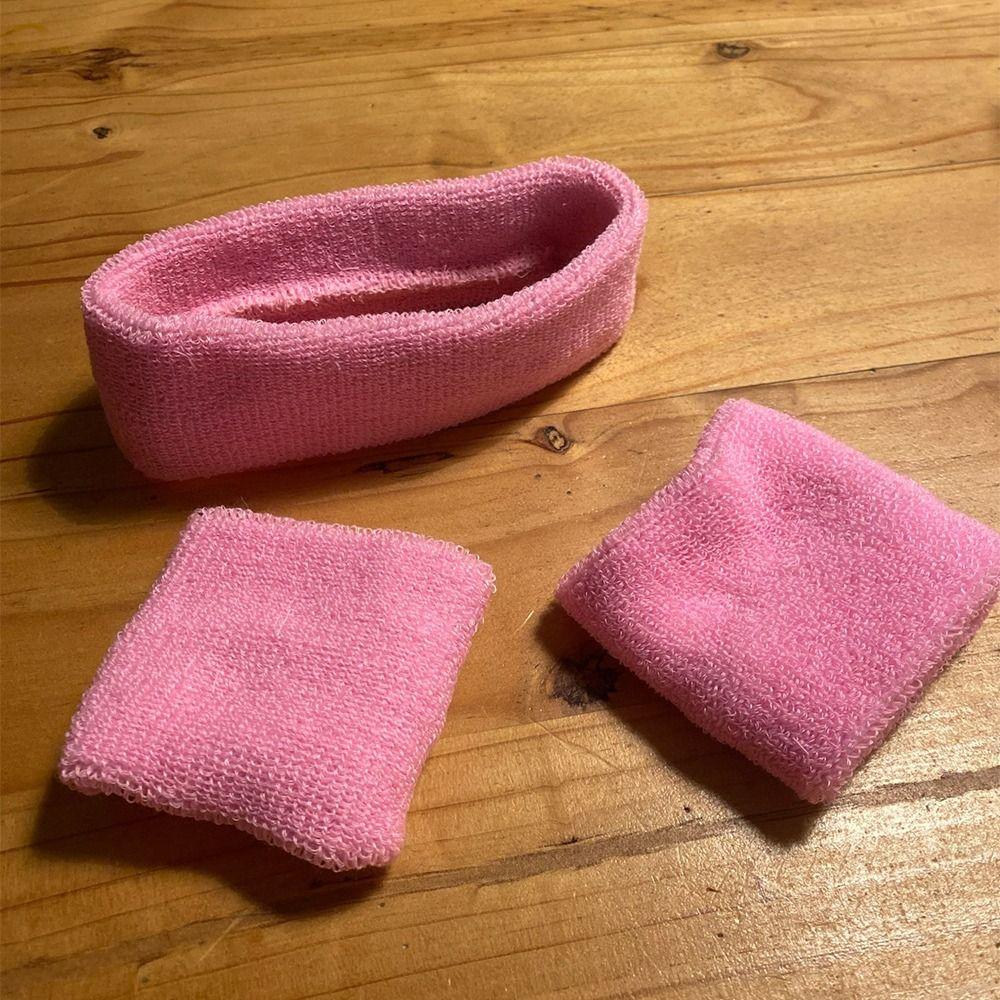 Wrist Band Absorbent Band For Gym Running Wristband Sweatband Sweat Headband Mens Sports Headband