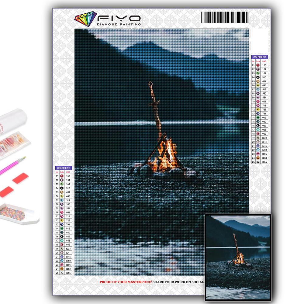 Full 5D Diy Diamond Painting Game Dark Souls 5D Diamond Painting