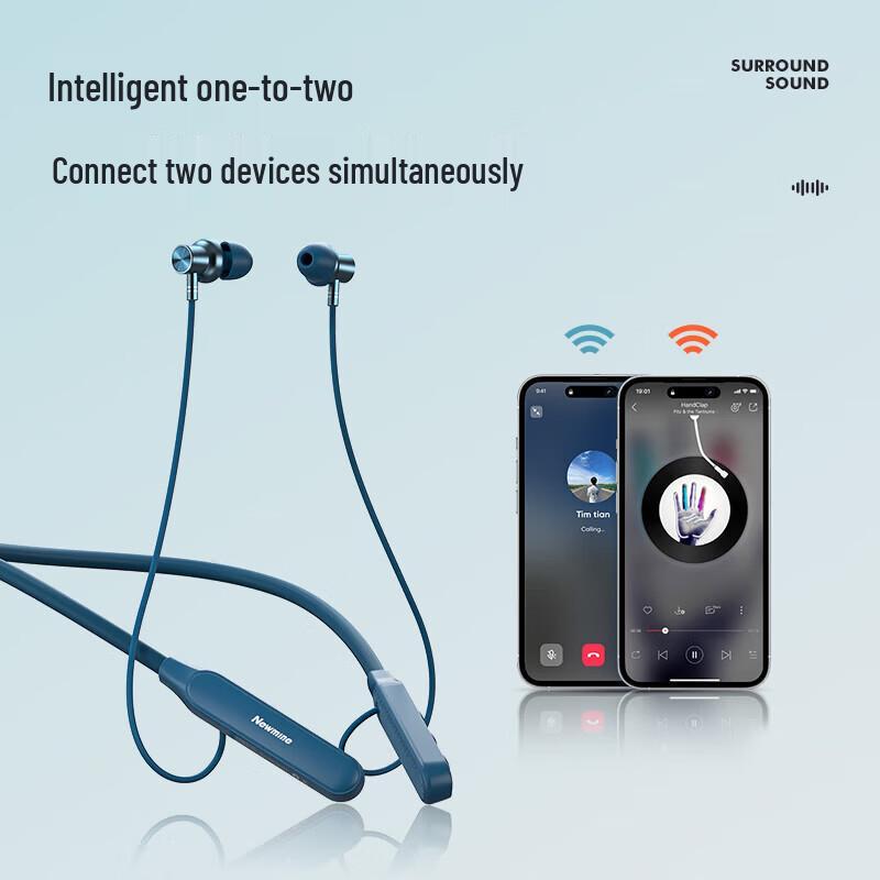 Спортивные Bluetooth-наушники с шейным ободком Newsmy C65