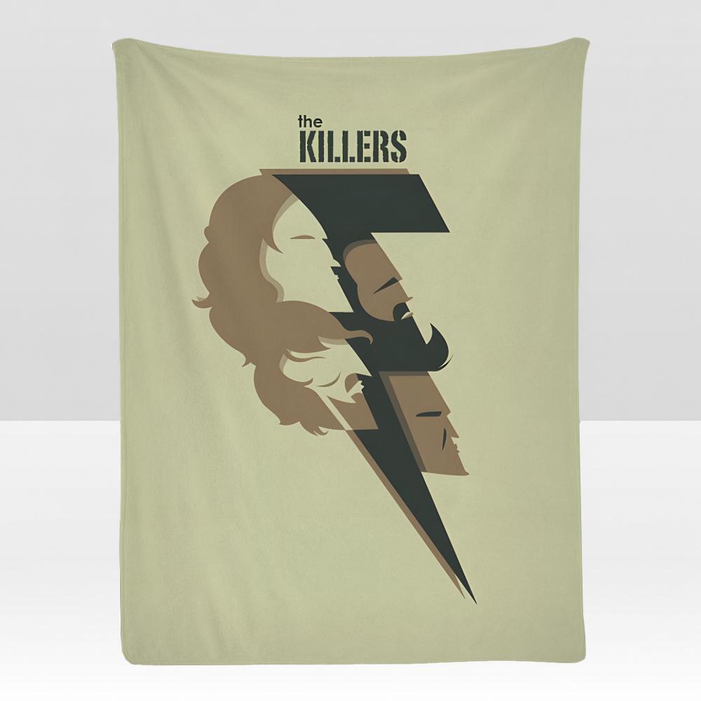 music KKillers Band Throw Soft Flannel Blanket for Bed Bedroom Sofa Picnic Throw Skinfriendly Breathable Gift Cover