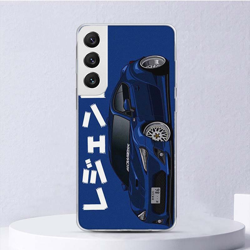 Мягкий чехол JDM Tokyo Drift Sports Car для Samsung Galaxy S22 S21 Ultra S20 FE S10 Plus, чехол для телефона S9 S8 + S10E S7 Edge S6 Funda
