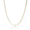 Necklace Gold K10 BOX K10 Design Cut Chain Necklace [NAOTJEWELRY] [NAOTJEWELRY] [Gift Included] Women's