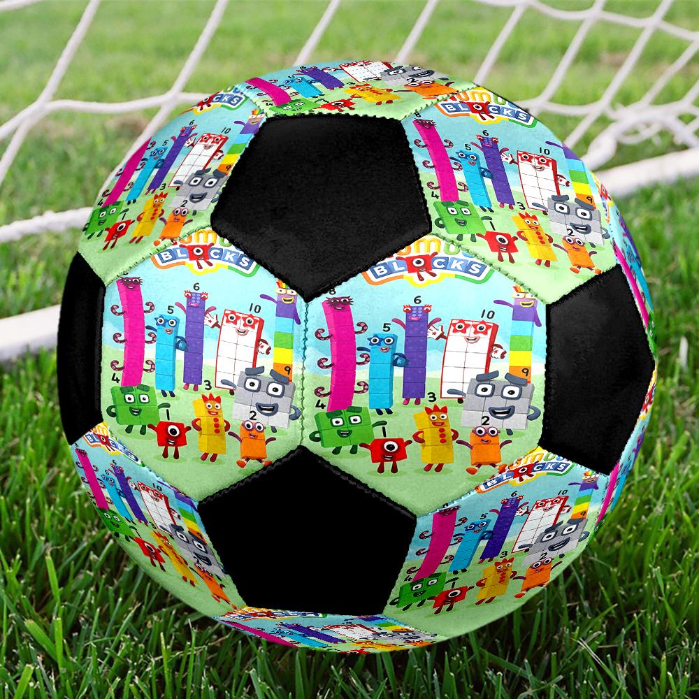 Numberblocks Theme Size 5 Soccer Ball, Suitable for Both Indoor and Outdoor Matches, a Gift Suitable for Everyone.