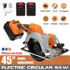 21V Electric Mini Circular Saw 100MM Multifunctional Electric Saw DIY Power Tool 1500W Electric Woodworking Tools 4 Inches