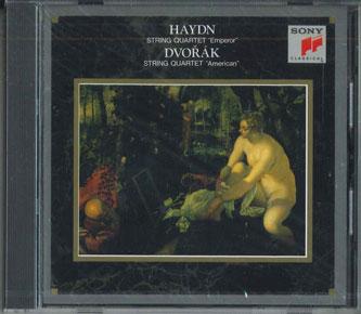 CD ТОКИЙСКИЙ КВАРТЕТ - Гайдн: Император / Дворжак: Американский FCCC50773 SONY Япония Классический Б/У