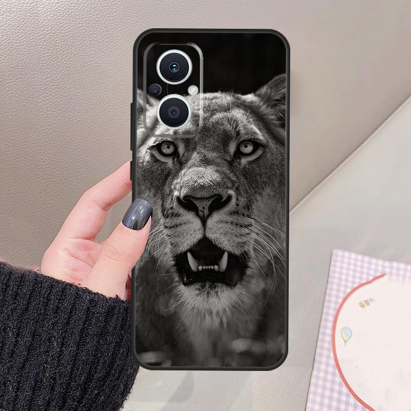 Чехол Lions для OPPO Reno 12 14 13 11 10 Pro 11F 12F 13F 14F 7 8 Lite Чехол OPPO Find X6 X5 X8 X9 Pro