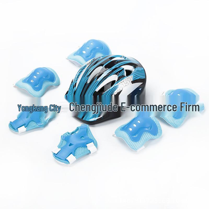 Children's 7-Piece Outdoor Protective Gear Set for Biking and Balance Bikes