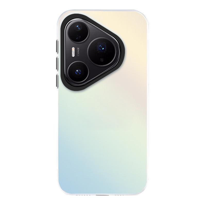 Градиентный матовый чехол для телефона Huawei серии с мягкими краями