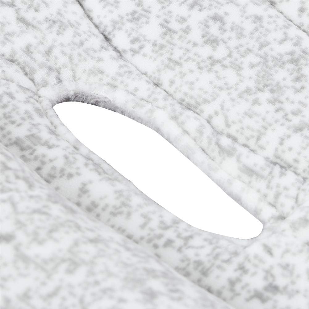 Подушка для детского сиденья, плюшевая дышащая портативная двусторонняя подушка для детского сиденья автомобиля, для ребенка для автомобильной коляски