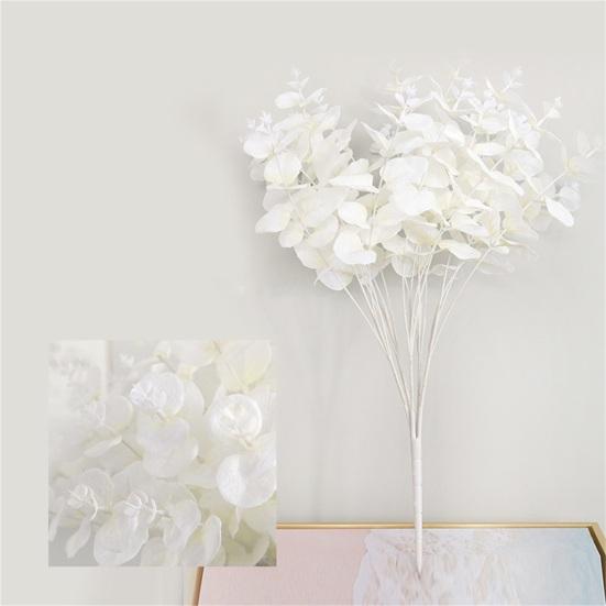 Artificial Flower Realistic Faux Eucalyptus Looking Vibrant Color Attractive Flower Dining Table Fake Plant Decor for Home