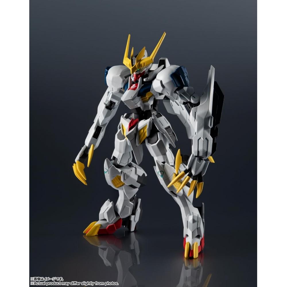 GUNDAM UNIVERSE Мобильный костюм Gundam Iron-Blooded Orphans ASW-G-08 Gundam BARBATOS LUPUS REX GUNDAM BARBATOS LUPUS REX подвижная фигурка из окрашенного пластика ABS и ПВХ