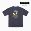 Converse Summer Short Sleeve Beach Tee Dark Gray Uck176 Gda