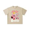260 GSM Double Yarn 32 Count 100% Cotton Pokemon V7 Kirby Print Unisex Heavy Cotton T Shirt