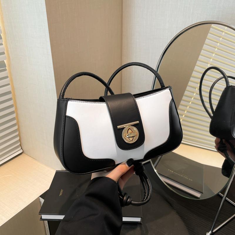 Women's High-end Shoulder Bag 2025 Winter New Versatile Ins Popular Niche Design Women's Bag Temperament This Year