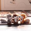 Cute Adorable Little Squirrel Plush Toy Soft Mini Animal Keychain Bag Charm 12cm