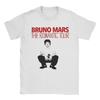 Футболка Bruno Mars The Romantic Tour Унисекс Винтажная Чистый Хлопок Круглый Вырез Короткий Рукав Футболки Большие Размеры Топы