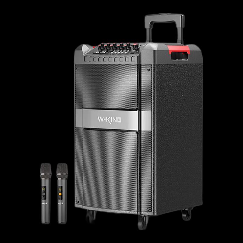 W-King K12 Portable Trolley Bluetooth Karaoke Speaker