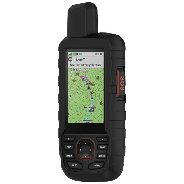 Защитный чехол Корпус-защита Амортизирующая накладка Для GPSMAP 66i 67i Туристическое снаряжение Велосипедные компьютеры Влагозащищенный