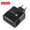 30W USB Charger 6 Ports Fast Charging Phone Travel Charger QC3.0 USB Phone Charger Adapter For iPhone Xiaomi Samsung EU/KR Plug