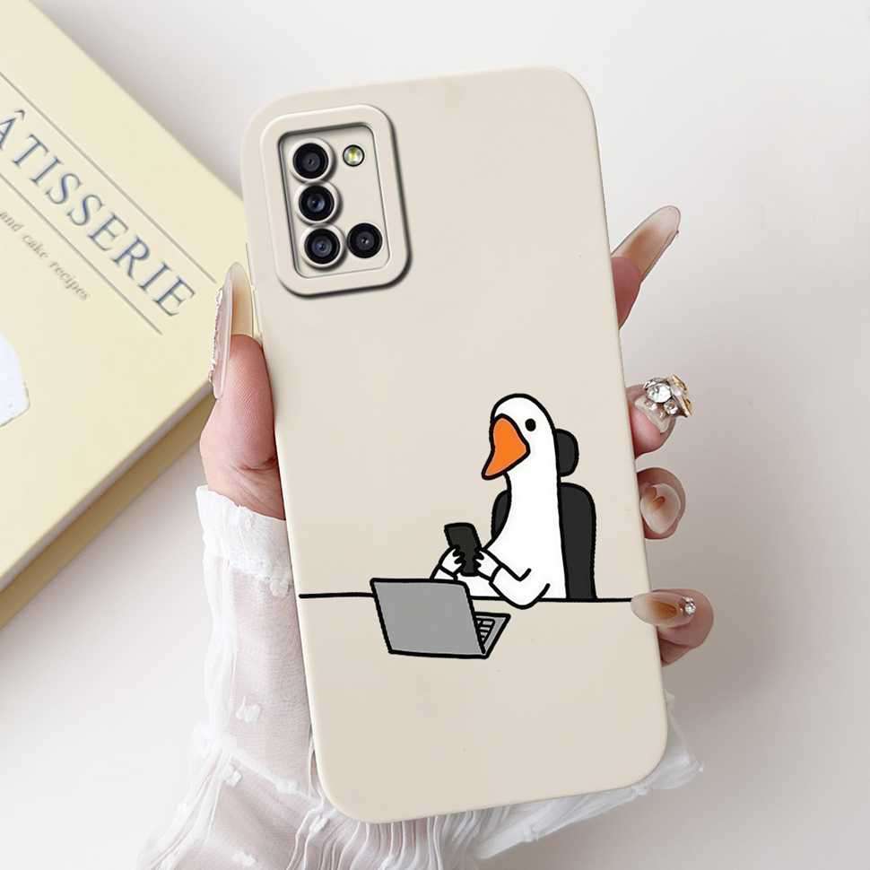 For Samsung Galaxy A31 6.4" Case Cute Cartoon Cat Soft Silicone Back Cover For Samsung a31 A31 SM-A315F 6.4" Protective Cases