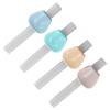 4 шт., детские трубочки для самостоятельного кормления, многоразовые силиконовые трубочки для малышей, мягкие трубочки для питья