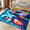 Office Rug Jack Skellington, Sally theme 3D Printed Anti-Slip Rug-Machine Washable for Living Room