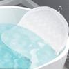 Подушка для ванны с 6 присосками Эргономичная Нескользящая Подушка-подголовник для ванны для поддержки шеи и спины