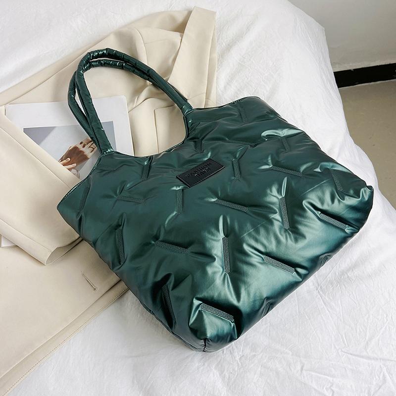 Large Capacity Bag Women's Tote Bag Lightweight Cotton Shoulder Bag Handbag