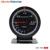 Dynoracing 60MM Car Turbo Boost Gauge Red & White Lighting BAR Type Black Face Car Gauge Car Meter with Sensor