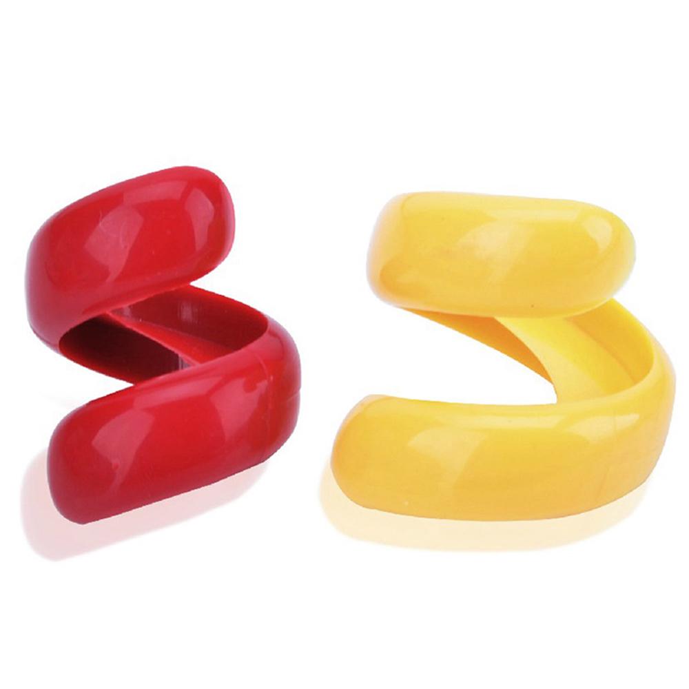 2Pcs Sausage Cutter Set Food -Grade Plastic Manual Sausage Cutter Spiral Barbecue Hot Dogs Cutter