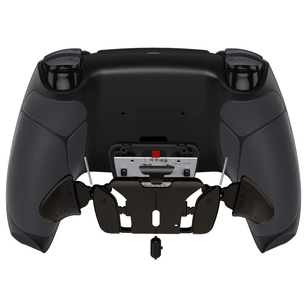 eXtremeRate Programmable Back Paddle Metal Version RISE4 Remap Kit Compatible with PS5 Controller Compatible with PS5 Controller with Upgrade Board