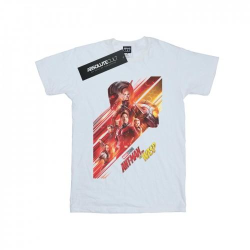 Marvel Studios Womens/Ladies Ant-Man And The Wasp Poster Cotton Boyfriend T-Shirt