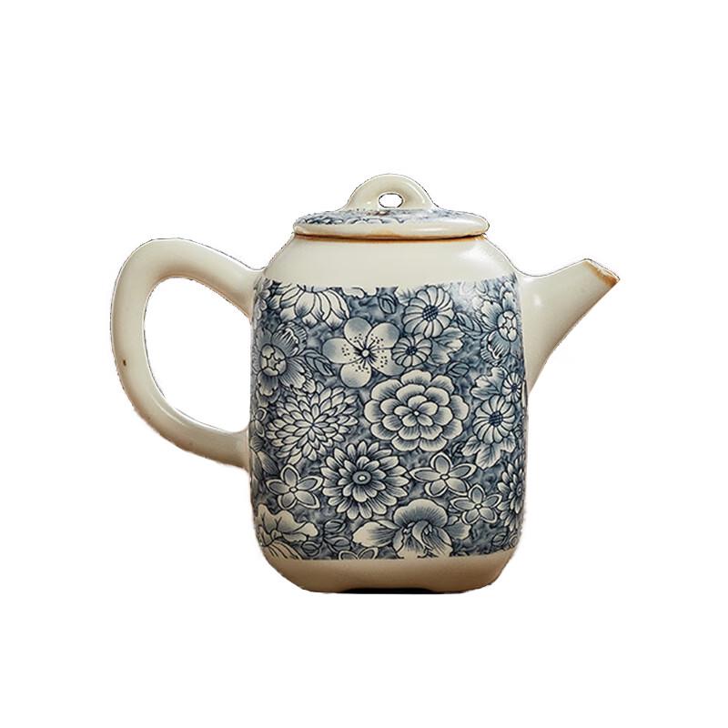 Tao Ding Xuan Blue and White Ru Kiln Kung Fu Tea Set