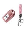 Smart Key Cover for the 2024 Honda Key Key New SUV WRV Custom Part WR-V (5BA-DG5), Case, Cover, Accessory, Vehicle-Specific Design, (Pink)