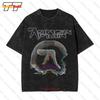 Aphex Twin Black Cotton Vintage Oversized T-Shirt S 5Xl Vm8499 GCJQ