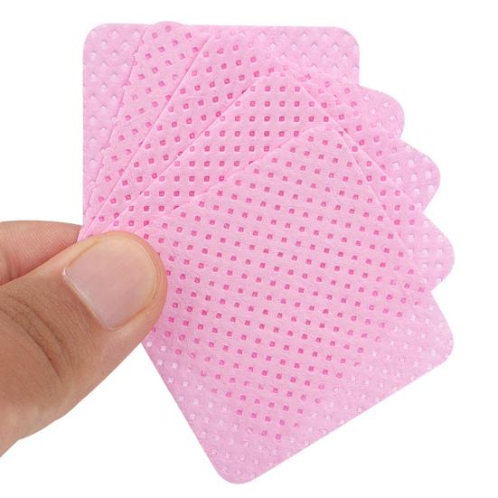 1000Pcs Lint-Free Nail Wipes Absorbent Gel Nail Polish Remover Pads Soft Glue Cleaning Wipes Eyelash Extension Gel Washing Accessories Nail Supplies