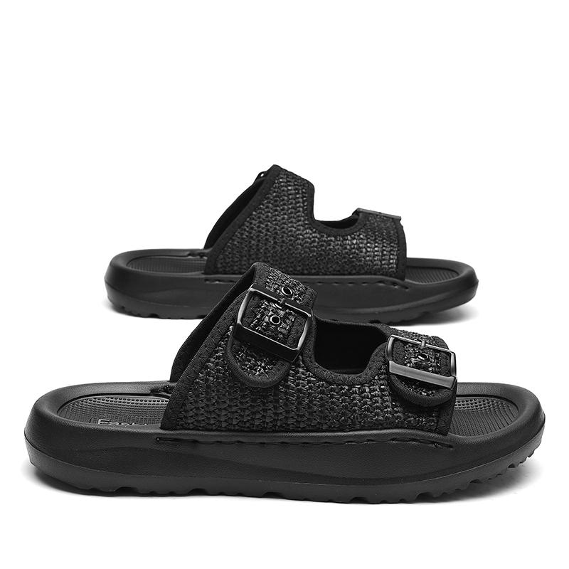 Fashion 2025 Summer Male Casual Shoe Fashion Footwear Big Size 45 Male Slippers Mens Beach Sandals Mesh Comfortable Breathable Man Shoe