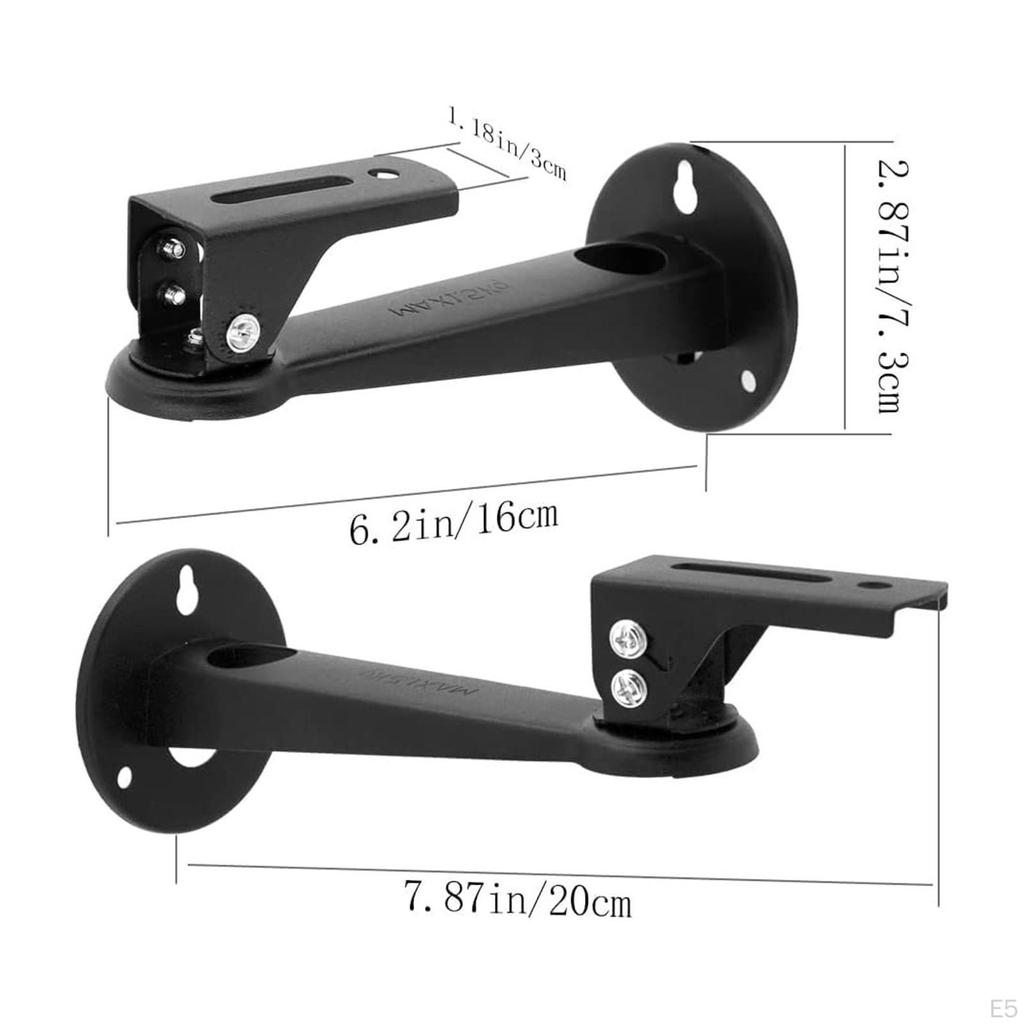 Кронштейн для проектора, подставка для крепления на стену, с крепежными винтами, металл