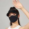 Sunscreen Ice Silk Face Mask UV Resistant Hat Summer Face Cover Face Sunscreen Mask  Riding