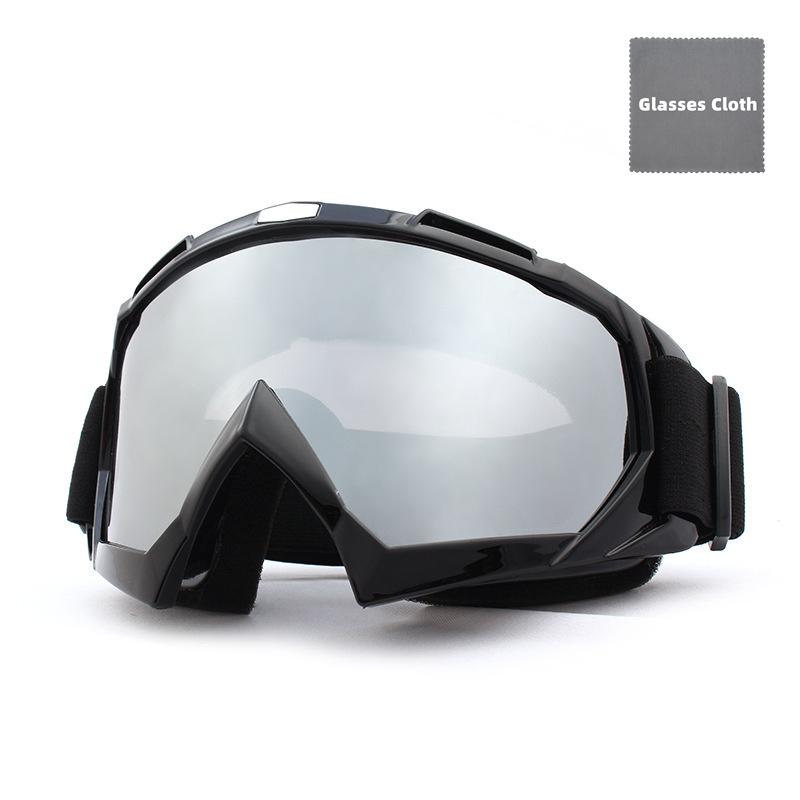 Motorcycle Goggles Motocross Glasses MTB ATV MX Off-road Goggles Mask Removable Lenses Windproof UV Protection Outdoor Cycling