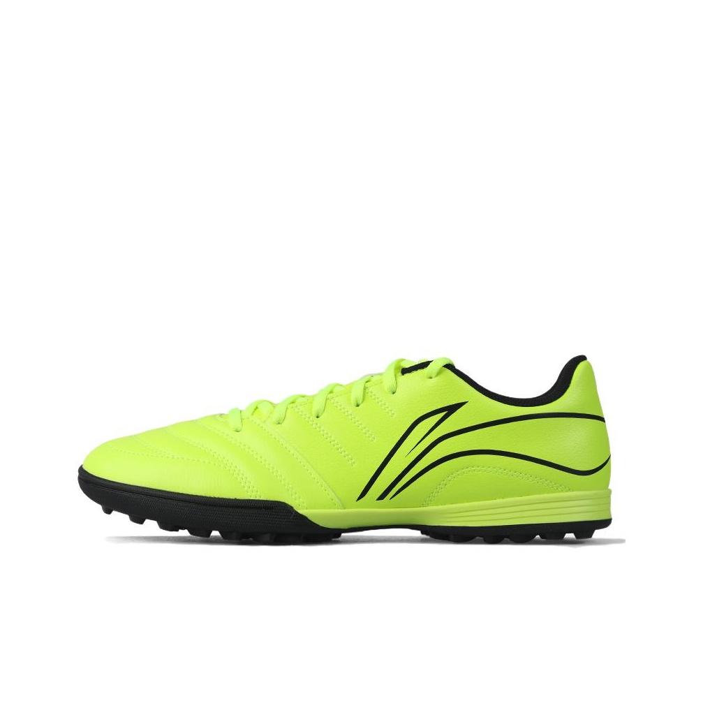 Li Ning Performance Sports TF (Rubber Studs) Artificial Turf Synthetic Leather Non-Slip Wear-Resistant Soccer Shoes Unisex Soccer Shoes YSTU039-6