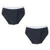 Briefs BVD GOLD Short Length Color Bikini Briefs 2P Cotton WEB Exclusive G034A2P Navy [B.V.D.] 100% Men's [Item]