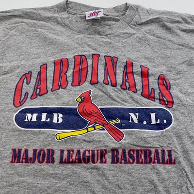 Винтаж 90-х СТ. Футболка LOUIS CARIDNALS MARK MCGWIRE РАЗМЕР L/XL бейсбол mlb мягкая