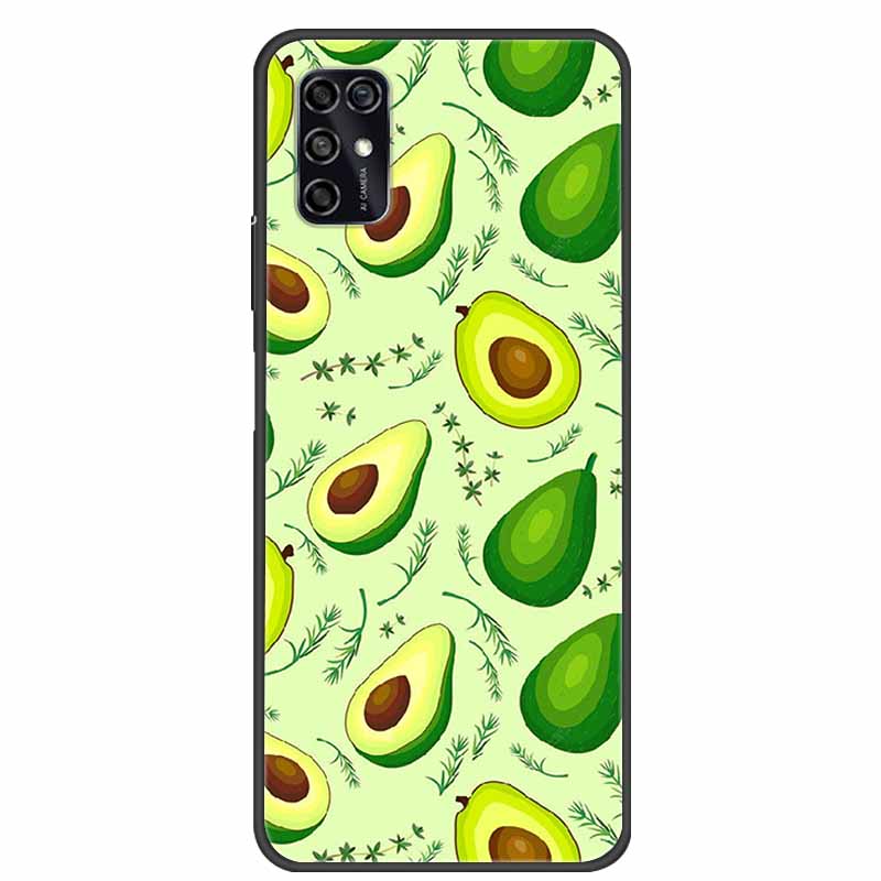 Для ZTE Blade V2020 Умный Чехол Черный Бампер Силикон ТПУ Мягкий Чехол-Крышка для Телефона Для ZTE Blade V20 Smart 8010 Funda Мультяшный Coque