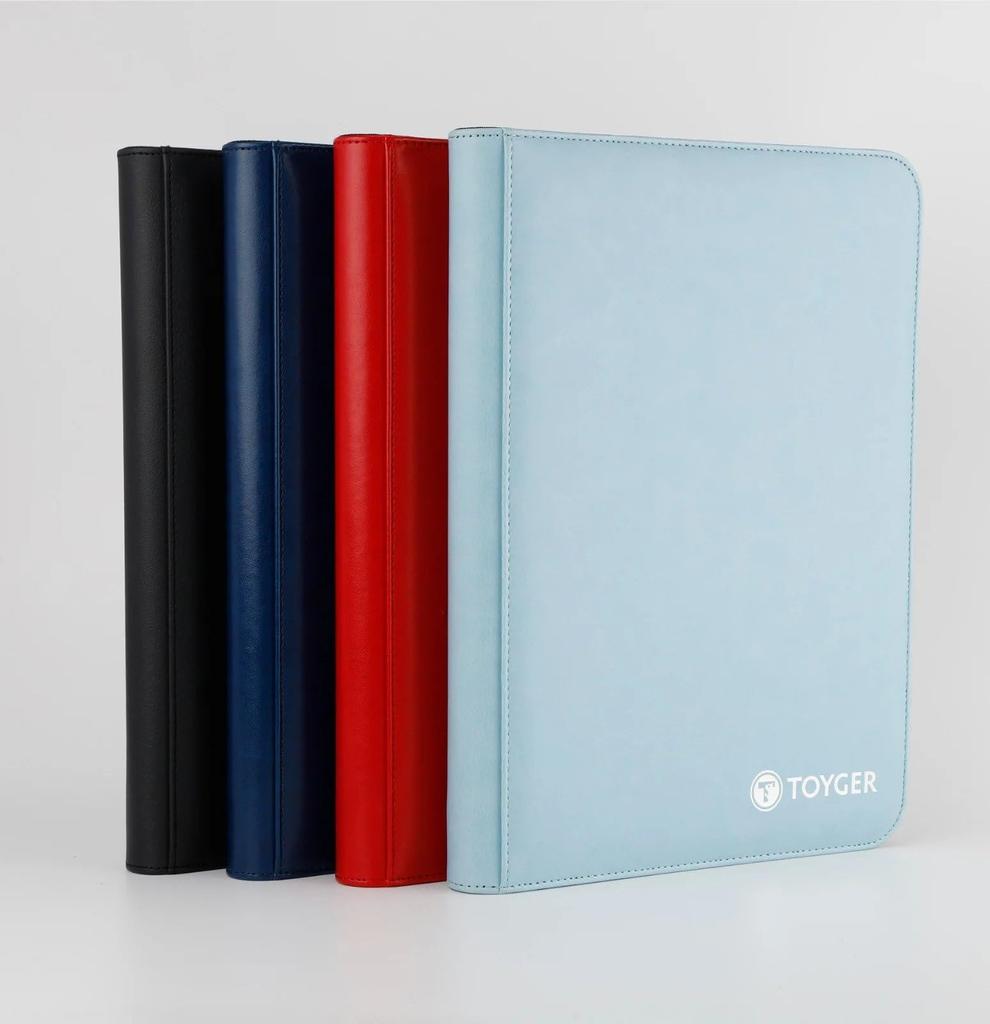 TOYGER Card Album Storing and Viewing Card Size 4Pocket [For Collection] (Loader Black)