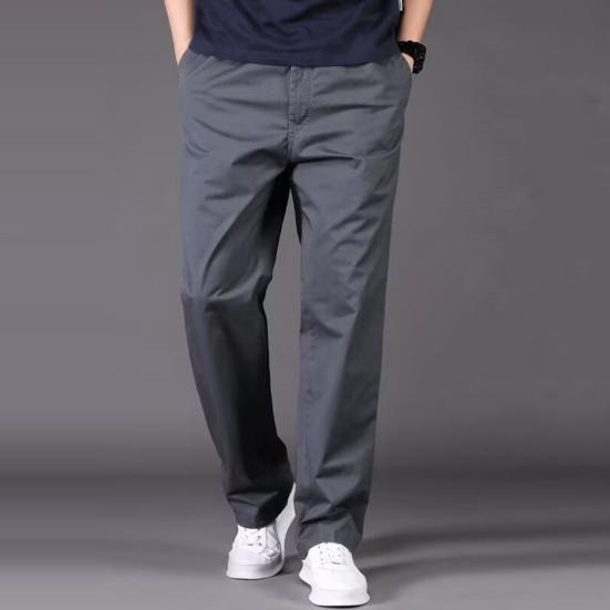 Мужские брюки-карго, прямые, широкие, однотонные, с карманами, застежкой-молнией на пуговицы, гладкие, быстросохнущие, для улицы, длинные брюки