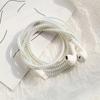 Spiral Manual Charging Protection Rope Earphone Winding Spring Phone Line Data Line Arrangement